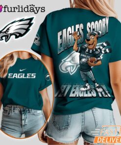 Philadelphia Eagles Scooby-Doo Fly Eagles Fly T-Shirt