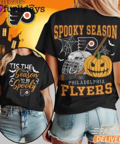 Philadelphia Flyers NHL Spooky Season Halloween 3D Shirt