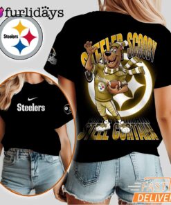 Pittsburgh Steelers Scooby-Doo Steel Cortain T-Shirt