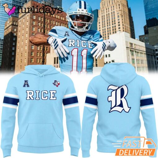 Rice Owls Football Logo 2025 Limited EditionHoodie