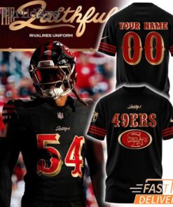 San Francisco 49ers For The Faithful Rivalries Uniform T-Shirt