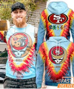 San Francisco 49ers Grateful Dead Hoodie 2025