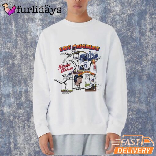 Shohei Ohtani Los Angeles D Comic T-Shirt