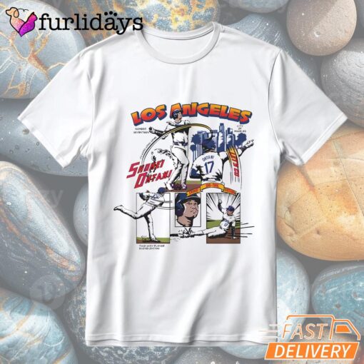 Shohei Ohtani Los Angeles D Comic T-Shirt