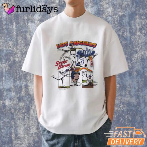Shohei Ohtani Los Angeles D Comic T-Shirt