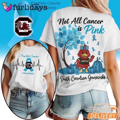 South Carolina Gamecocks NCAA Prostate Cancer Awareness Shirt