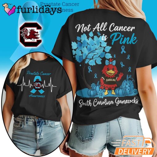 South Carolina Gamecocks NCAA Prostate Cancer Awareness Shirt