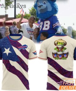 Special 2025 Puerto Rican Heritage Buffalo Bills T-Shirt
