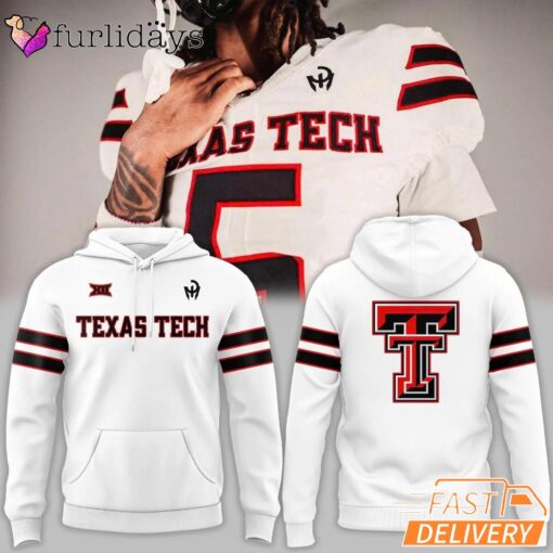 Special New Texas Tech Red Raiders Patrick Mahomes Logo Uniform Hoodie In White