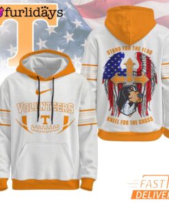 Tennessee Volunteers NCAA Stand For The Flag Kneel For The Cross Hoodie