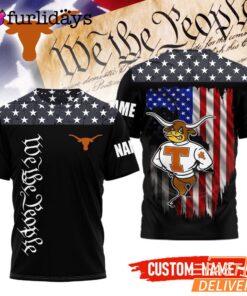Texas Longhorns NCAA We The People Of The United States T-Shirt