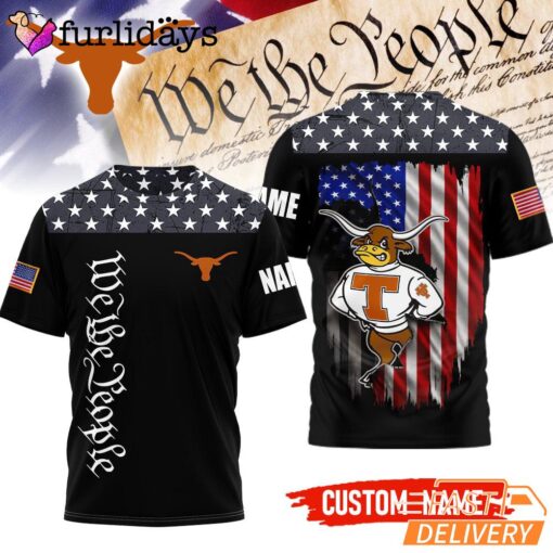 Texas Longhorns NCAA We The People Of The United States T-Shirt