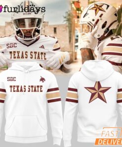 Texas State Helmet Logo New Hoodie