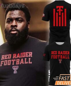 Texas Tech Red Raiders 2025 Black T- shirt