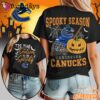 Vancouver Canucks NHL Spooky Season Halloween 3D Shirt
