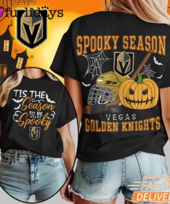 Vegas Golden Knights NHL Spooky Season Halloween 3D Shirt