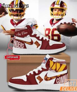 Washington Commanders NFL Super Bowl Era Air Jordan 1 Shoes