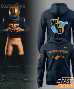 West Virginia Football Uniform Back After 60 Years Hoodie