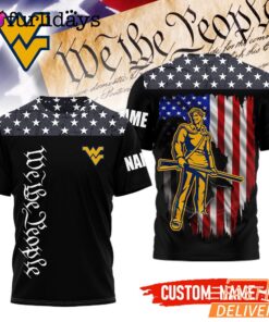 West Virginia Mountaineers NCAA We The People Of The United States T-Shirt