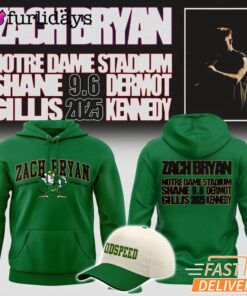 Zach Bryan Concert Notre Dame Stadium 2025 Hoodie