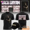 Zach Bryan Concert Notre Dame Stadium 2025 T-Shirt