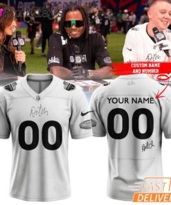Aitch Signature x NFL London Game Custom Name Football Jersey