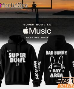 Bad Bunny Super Bowl LX 2026 Halftime Show Hoodie