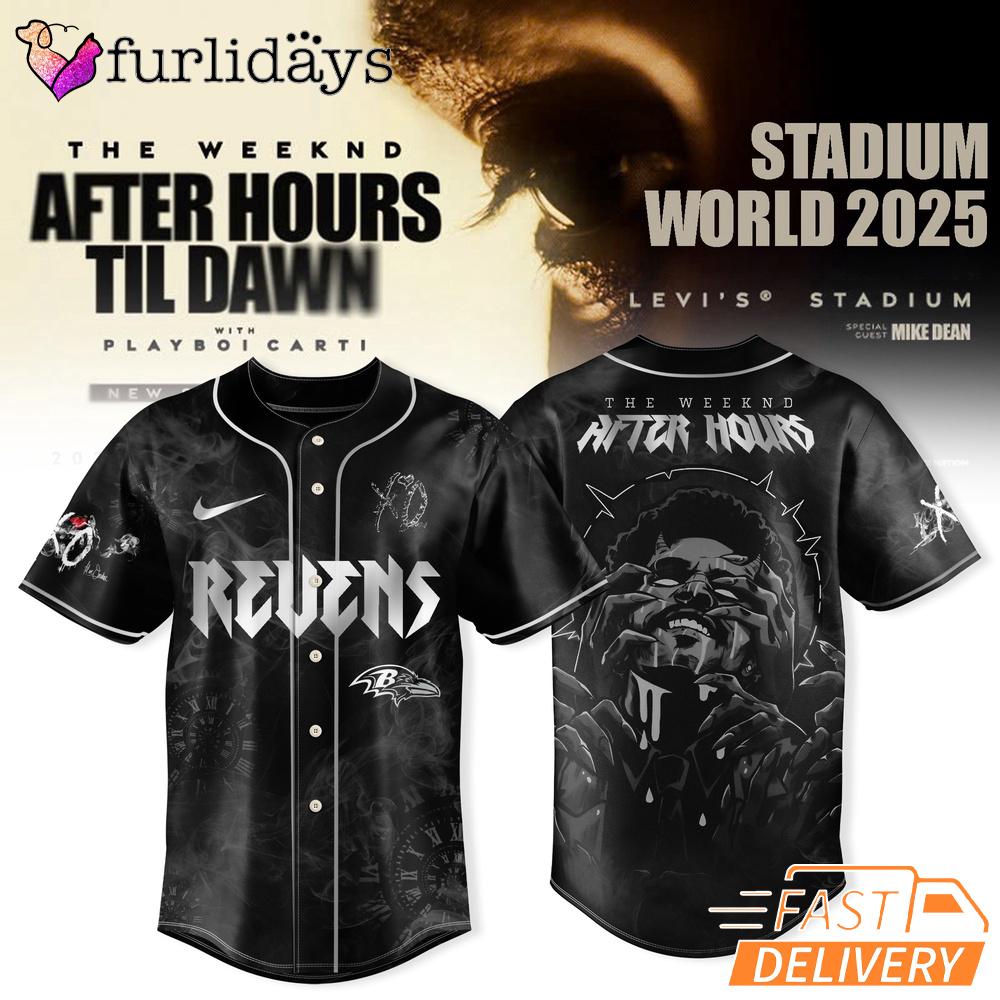 Baltimore Ravens After Hours Til Dawn 2025 Baseball Jersey Baltimore Ravens After Hours Til Dawn 2025 Baseball Jersey