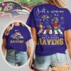 Baltimore Ravens NFL Grinch Christmas 3D Shirt Just A Woman Gift