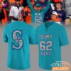 Cal Raleigh 62 Home Runs Limited Edition Football Jersey