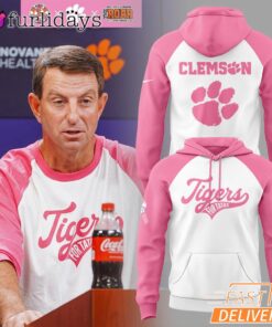 Clemson Football Prevents Breast Cancer 2025 Hoodie