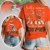 Cleveland Browns NFL Grinch Christmas 3D Shirt Just A Woman Gift