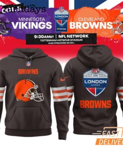 Cleveland Browns X Nfl London Games 2025 Hoodie