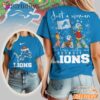 Detroit Lions NFL Grinch Christmas 3D Shirt Just A Woman Gift