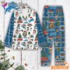 Detroit Lions Tis the Season Christmas Pajamas Set