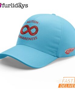 Detroit Red Wings Autism Awareness 2025 Cap