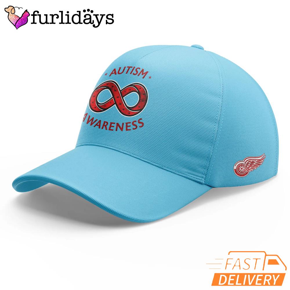 Detroit Red Wings Autism Awareness 2025 Cap Detroit Red Wings Autism Awareness 2025 Cap