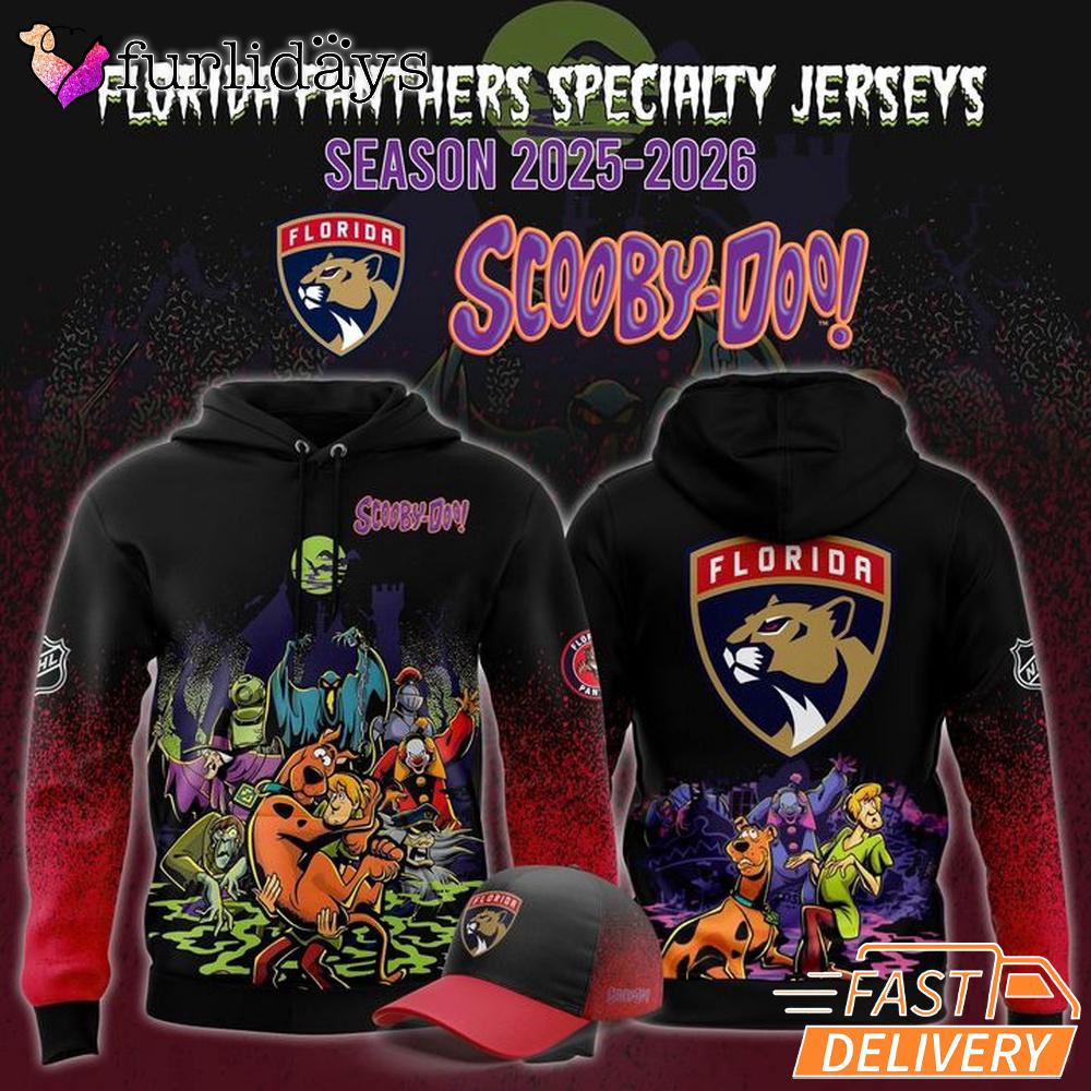 Florida Panthers Scooby Doo Hoodie 2025 Florida Panthers Scooby Doo Hoodie 2025