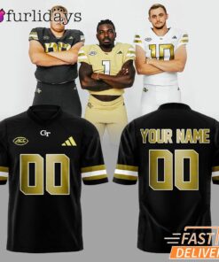 Georgia Tech Football New Uniforms Are Ready For Fans Black Jersey