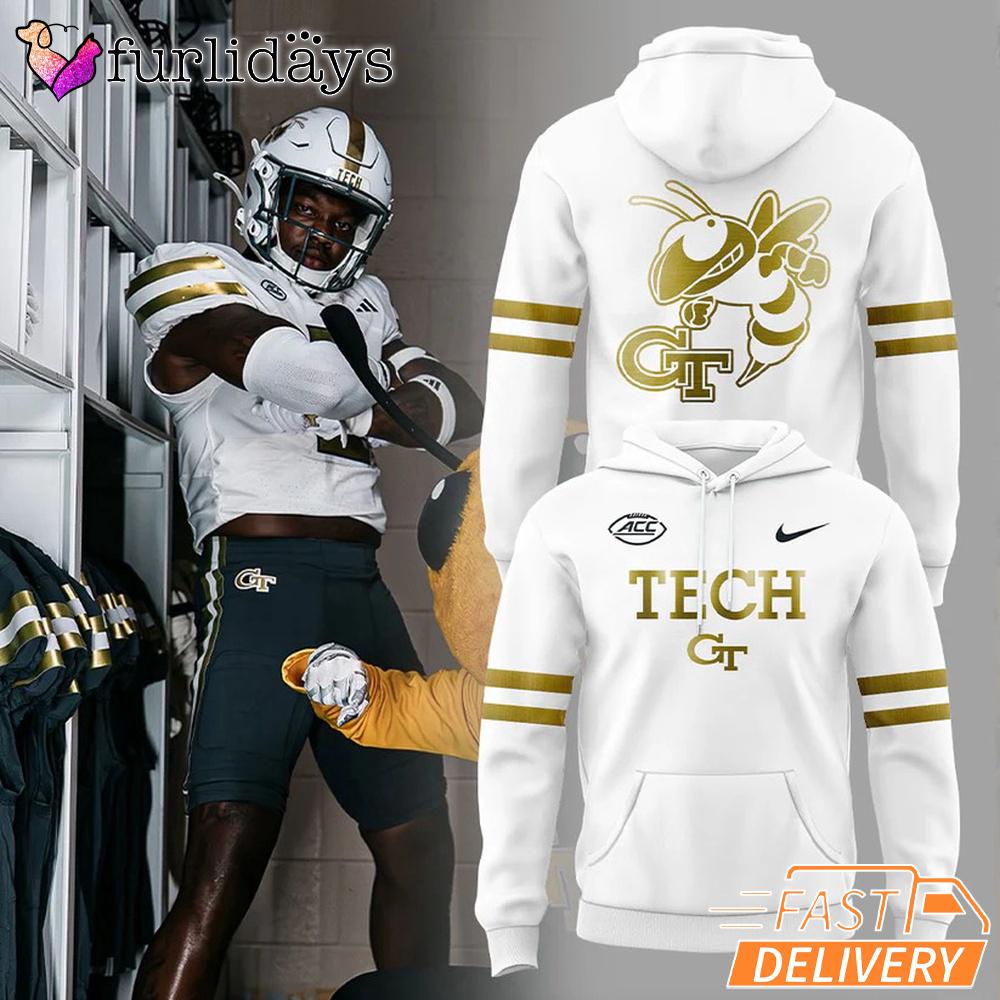 Georgia Tech Football The Look The Flats The Buzz Hoodie Georgia Tech Football The Look The Flats The Buzz Hoodie
