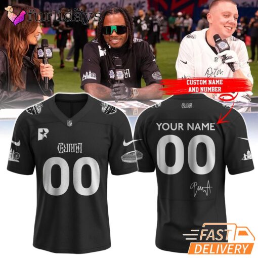 Gunna x NFL London Game Football Jersey
