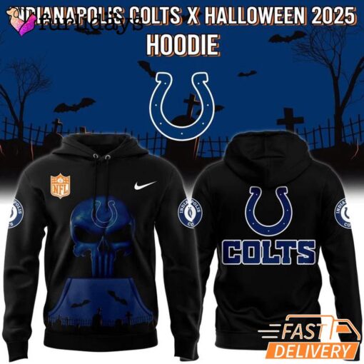 Indianapolis Colts Halloween 2025 Hoodie