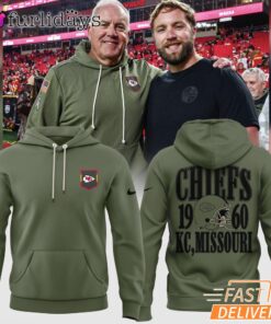 Kansas City Chiefs 2025 Salute To Service Limited Edition Hoodie