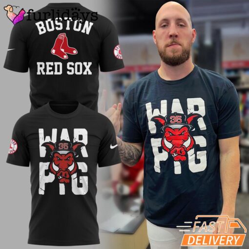 Limited Edition Boston Red Sox War Pig T-Shirt