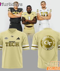 Limited Edition Georgia Tech Football New Uniforms Are Ready For Fans Yellow Jersey