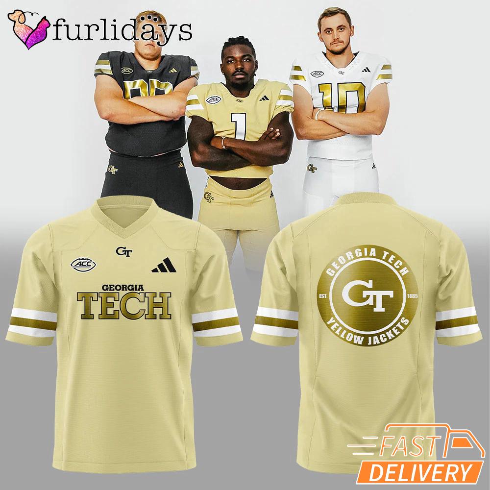 Limited Edition Georgia Tech Football New Uniforms Are Ready For Fans Yellow Jersey Limited Edition Georgia Tech Football New Uniforms Are Ready For Fans Yellow Jersey