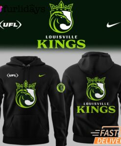Limited Edition Louisville Kings Football Green Hoodie