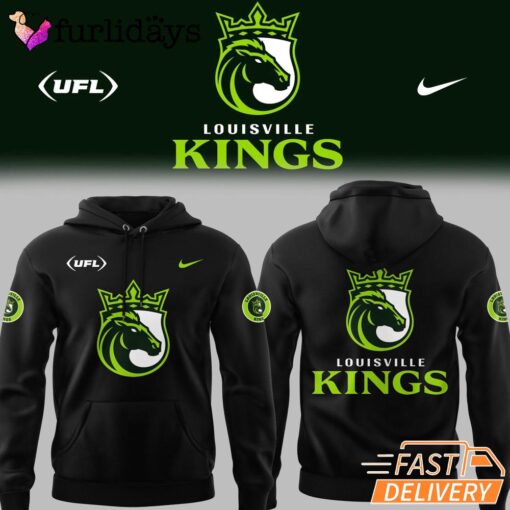 Limited Edition Louisville Kings Football Green Hoodie