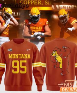 Limited Edition Montana Griz Football Sweatshirt For Fans
