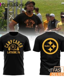 Limited Edition Pittsburgh Steelers Camp Caher T-Shirt